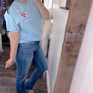 SQN ALARA blue nuclear power T-shirt size large